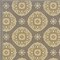 Homeroots 9 x 13 ft. Grey Gold Floral Medallion Discs Indoor & Outdoor Area Rug 384204 - alternate 3